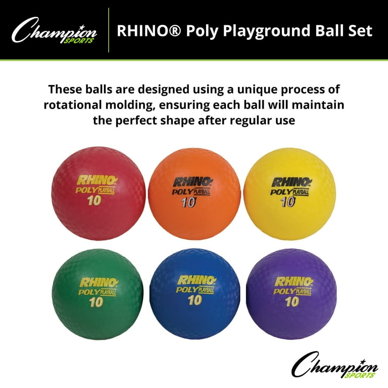 Rhino Playground Ball Set, 10 Rhino Playground Ball Set, 10
