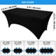 thumbnail image 2 of Manteles Utopia Kitchen de Spandex Pack de 2 [120x75x75 cm, Negro], 2 of 9