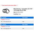 thumbnail image 2 of Wheel Bearing - Compatible with 1987 - 1993 Dodge Ram 50 4WD 1988 1989 1990 1991 1992, 2 of 2