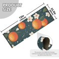 thumbnail image 5 of Yayeee Runner Rug for Bedroom 2'x6' Machine Washable Hallway Non Slip Mat, Blue Floral Oranges, 5 of 8