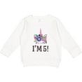 thumbnail image 2 of Inktastic 5th Birthday Unicorn Party 5 Year Old Girl Toddler Sweatshirt, 2 of 4