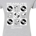 thumbnail image 3 of Peanuts - Snoopy Vinyl - Juniors Fitted Graphic T-Shirt, 3 of 6
