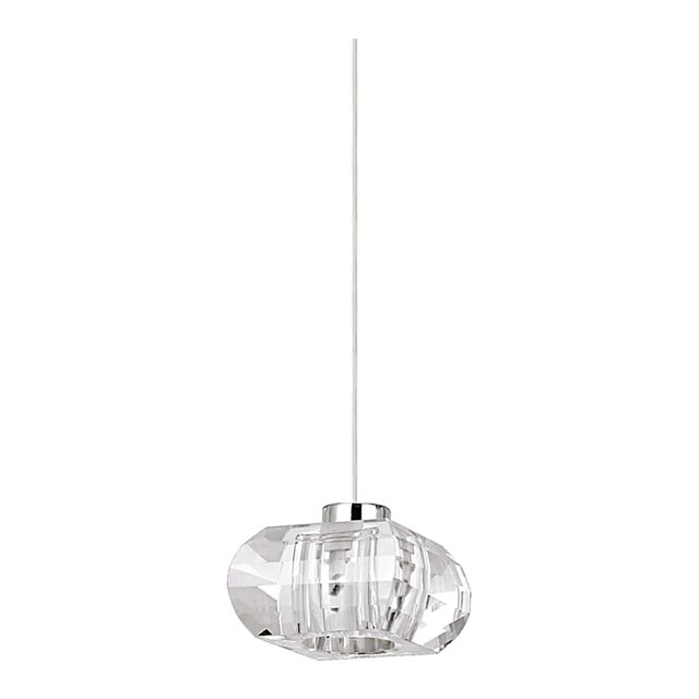 Lámpara Colgante Tecnolite HOME Cristal 40w Cromo