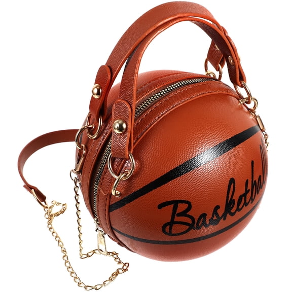 KALLORY 1-Pack Round Basketball Bag with Zipper Design for Women, Sports Bag for Basketball, Camping, and Outdoor Use