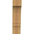 thumbnail image 2 of 4"W x 8"D x 16"H Balboa Rough Sawn Knee Brace, Western Red Cedar, 2 of 4