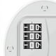 thumbnail image 5 of Cerradura para refrigerador, diseño combinado, Metal resistente, ABS, cerradura multifunción para congelador, para puerta de ventana de gabinete, FQ1, color blanco, 5 of 5