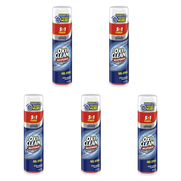 OxiClean Max Force Gel Stick, 6.2 Oz (5 Pack)