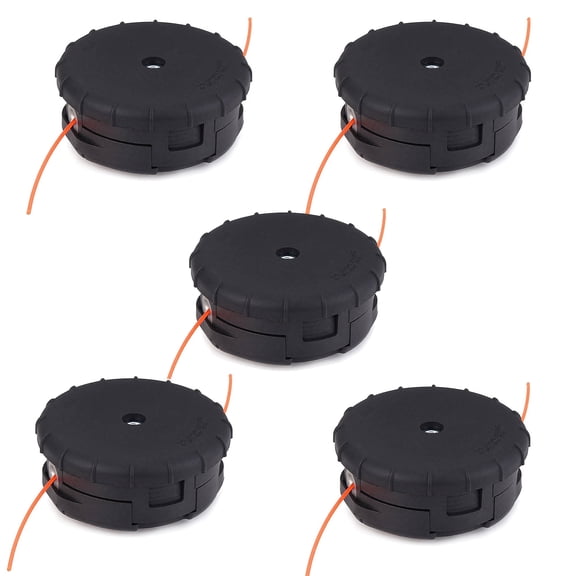 5-Pack Trimmer Head Assembly Speed-Feed 450 for Echo SRM-266 266S 266T 266U 280S 280T, Black