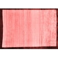 thumbnail image 1 of Ahgly Company Indoor Rectangle Solid Red Modern Area Rugs, 2' x 5', 1 of 4