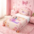 thumbnail image 5 of meiyoeat Personalized Initial E Twin Sheets,Vintage Botanical Flowers Bedding For Girl,3 Pieces,1 Fitted Sheet and 1 Pillowcase, 5 of 6