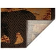 thumbnail image 2 of Mayberry Rug Sunset Valley Little River Brown Lodge Area Rug 5'3"x7'3", 2 of 5