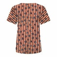 thumbnail image 5 of USSUMA Independence Day Patriotic Womens Tops Summer Loose Fit 4th of July American Flag Summer Top and Blouses Trendy Short Sleeve Shirts T-Shirt for Women Dressy Crewneck Tunic Plus, 5 of 8