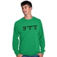 thumbnail image 5 of Man Woman Geek Geeky Cute Nerdy Gamer Long Sleeve TShirt Men Women Brisco Brands S, 5 of 6