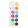 thumbnail image 2 of Xihbxyly Set de Acuarelas En Forma de Corazón, Paleta de 12/16 Colores, Pigmento Sólido En Polvo, Lápiz de Secado Impermeable, Compacto y Portátil, Ideal para Artistas, Ideal para Viajes, Ideal para, 2 of 6