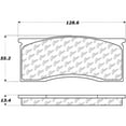 thumbnail image 2 of Centric 102.00110 CTek Metallic Brake Pads, 2 of 4