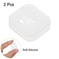 thumbnail image 3 of Uxcell Tennis Vibration Dampener, 2 Pack Square Shock Absorber Clear, 3 of 6