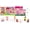 Pink, variant on Deluxe 11-Piece Doll House Play Set with Accessories with Lights & Sounds - for Endless Imaginative Fun