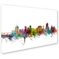 thumbnail image 2 of Trademark Fine Art "Tulsa Oklahoma Skyline" Canvas Art by Michael Tompsett, 2 of 3