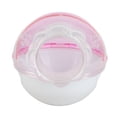 thumbnail image 3 of Rueda de ejercicio para hámster de 13 cm, juguete de plástico para mascotas pequeñas, juguete para correr (rosa), 3 of 14