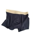 thumbnail image 2 of Maean Men Cotton Underwear Ribbed Boxer Briefs Soft Comfy Breathable Big and Tall Underpant, 2 of 3
