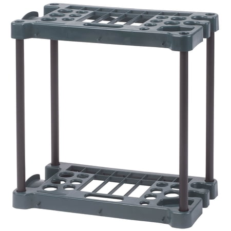 Fox Valley Traders Garden Tool Organizer  Green  23  Long x 12 1/2  Wide x 24 1/4  High
