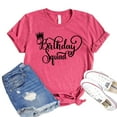 thumbnail image 1 of Birthday Squad Shirt Party T-shirt Queen Tshirt Sassy Tee Celebration Shirts Women's Bday Gift, 1 of 3