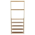 thumbnail image 3 of TOOL1SHOoo 5 Tiers Bamboo Shoe Storage Rack Entryway Shoe Shelf Organizer Bedroom Closet, 3 of 9
