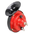 thumbnail image 1 of Coche De 12 V, Bocinas De Caracol De Doble Tono, 110 Db, Bocinas De Coche De Sonido Fuerte Con Accesorios De Instalación, Juego De Bocinas De Caracol Impermeables Para Coche, Automóvil, 2 Bocinas Moyic VI007202-00, 1 of 5