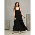 thumbnail image 3 of Womens Spaghetti Strap Maxi Dress, 3 of 10