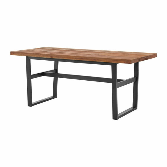 Alaterre Furniture Walden 72in. Dining Table with Solid Cedar Top