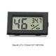 thumbnail image 5 of Injueey Mini termómetro digital LCD -50 ℃ ~ 80 ℃ Detector de sensor Indicador de funcionamiento con en blanco y negro Instrumento de alta Type6 NO6, 5 of 6
