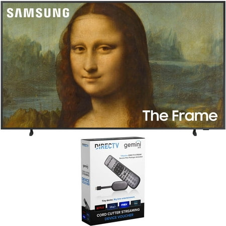 Samsung QN85LS03BA 85" The Frame QLED 4K TV (2022) with Redeemable DIRECTV Gemini Air