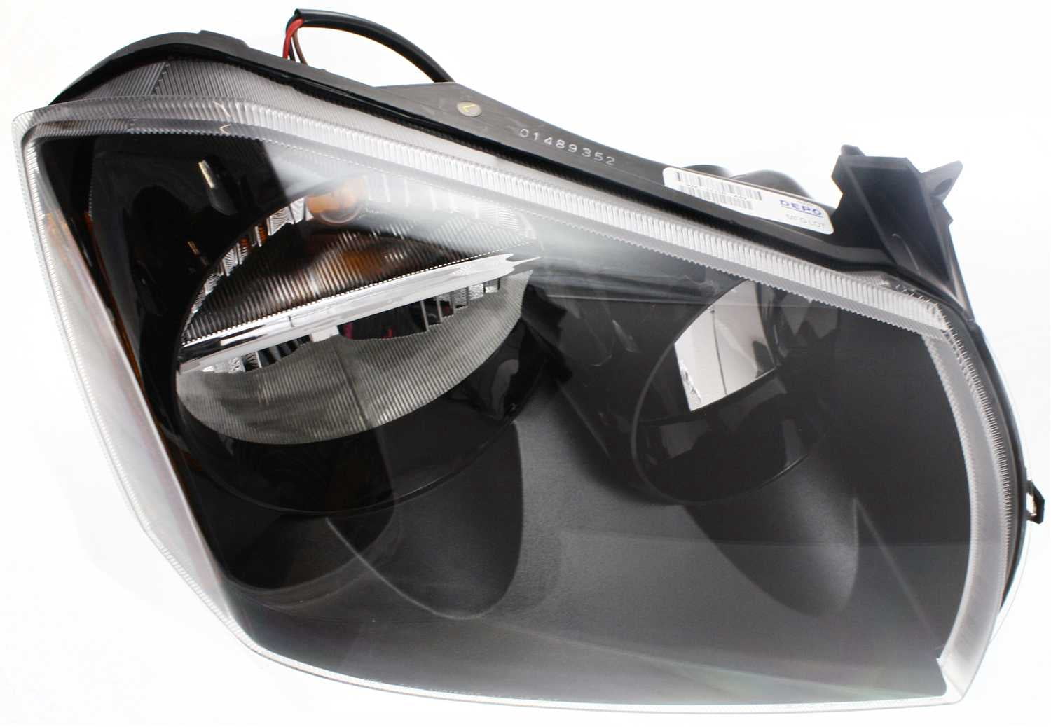 Headlight Compatible With 2005-2007 Dodge Magnum Right Passenger Halogen With bulb(s)