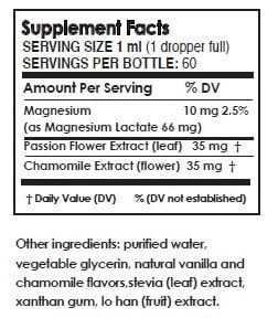 Pure Inventions Tranquility Water Enhancer, Vanilla Chamomile, Relaxation Blend, Sugar-Free, 60 Servings
