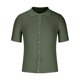 thumbnail image 2 of Blusa de Manga Corta de los Hombres Turndown Collar Botón Superior, Ligero Y Casual Mangas de Mano para los Hombres, 2 of 5