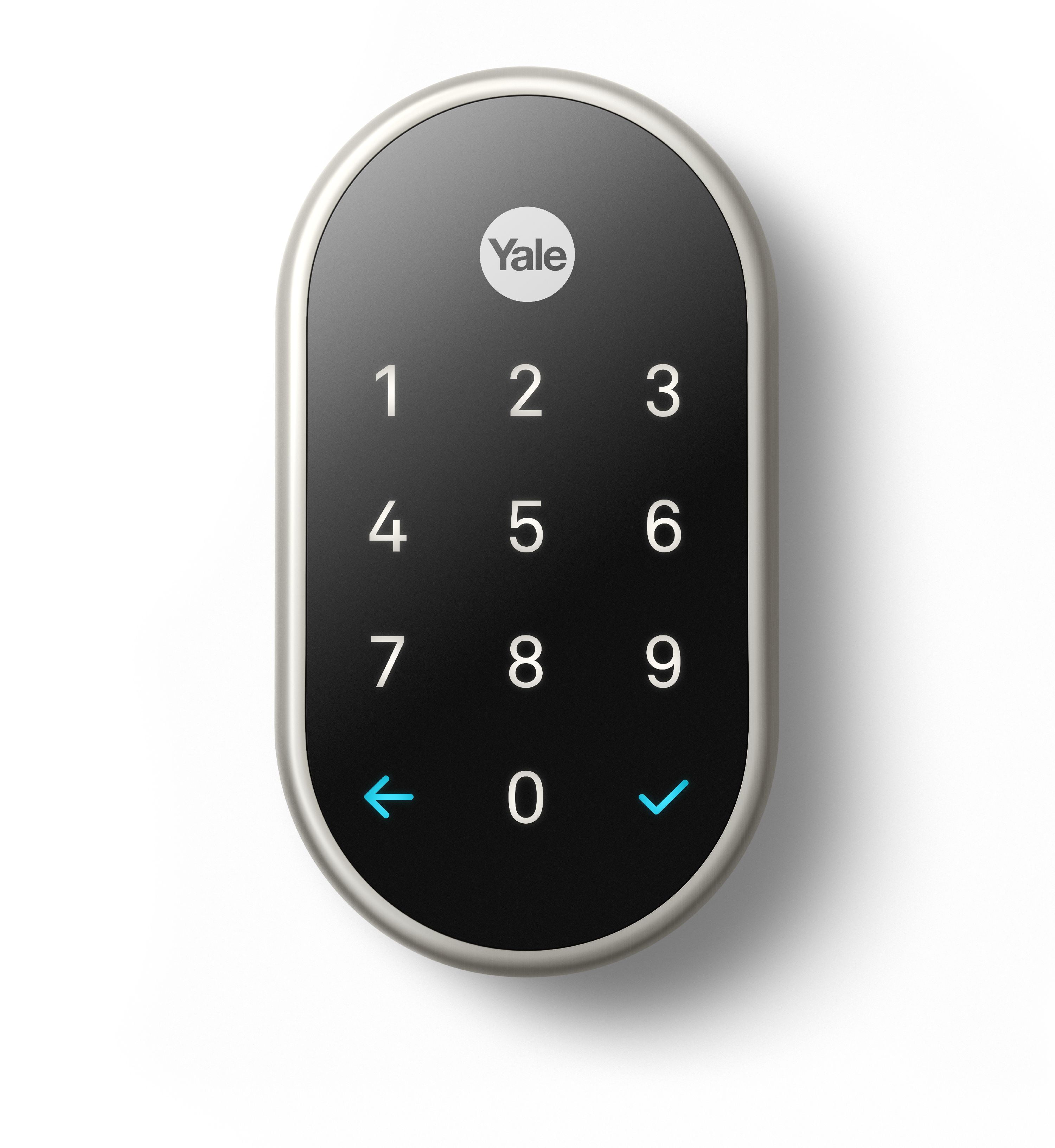 Google Nest x Yale Lock - Tamper-Proof Smart Wifi Bluetooth Deadbolt Lock  with Nest Connect - Satin Nickel RB-YRD540-WV-619 - The Home Depot