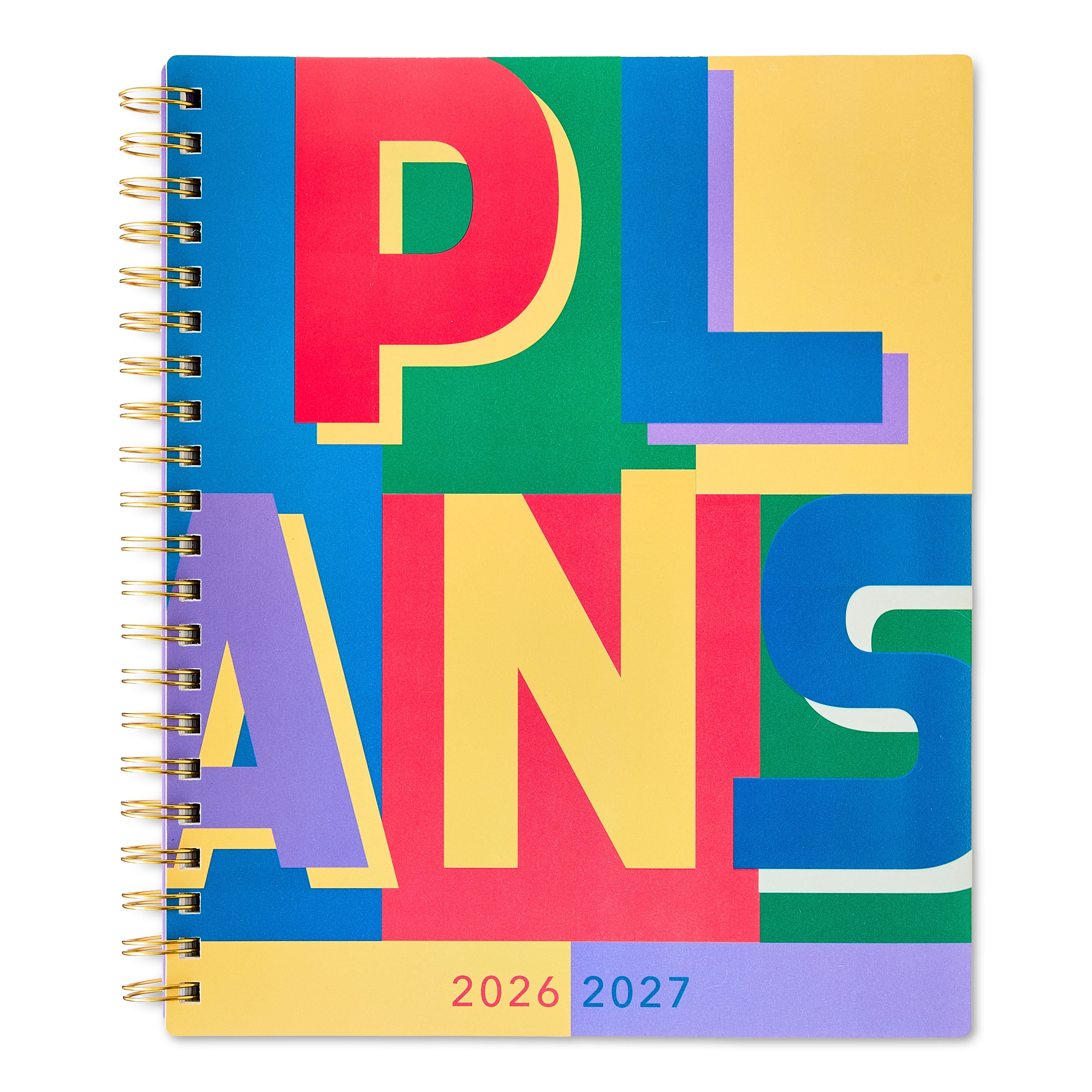 Pen+Gear Large 9"x11" Multi-Color 15-Month Planner, April 2026-June 2027
