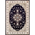 thumbnail image 1 of Couristan Vintage Floral Malayer/Ebony-Sand Rug, Multiple Sizes, 1 of 2