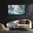 thumbnail image 2 of Forest Wall Art Winter Forest Rustic Landscape Nature Canvas Art Wall Decor For Bedroom Livingroom Office, 2 of 8