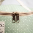 thumbnail image 7 of Cotton and Linen Waterproof Portable Insulation Bag Portable Multifunction Travel Cosmetic Bag Make Up Bag Black/Green/Yellow, 7 of 7