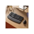 thumbnail image 5 of Logitech Wave Keys for Business, Wireless Ergonomic Keyboard with Cushioned Palm Rest, Secure Logi Bolt Technology, Bluetooth, Compatible with Windows/Mac/Chrome/Linux - Graphite, 5 of 7