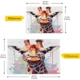 thumbnail image 5 of FREEAMG Giraffe Painting Jigsaw Puzzles 500 Piece for Adults Large Puzzle Game Challenging Family Puzzle Game for Adults Teens 20.5" x 14.9", 5 of 7