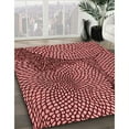 thumbnail image 3 of Ahgly Company Machine Washable Indoor Rectangle Transitional Crimson Red Area Rugs, 5' x 8', 3 of 7