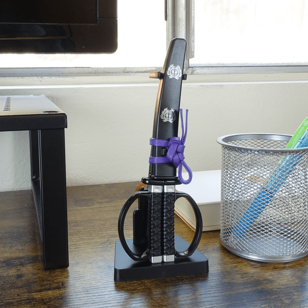 Nikken Samurai Sword Scissors, Katana-Inspired with Display Stand - Made in Japan