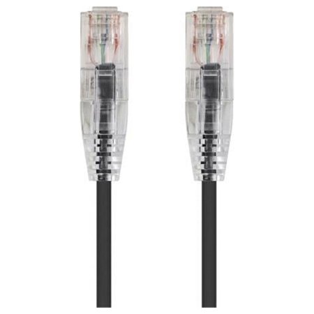 UPC: 0889028015759 | Slimrun 3 ft. Cat 6 28 AWG UTP Ethernet Network Cable  Black