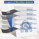 thumbnail image 5 of 25pcs Dust Bag Replacement for S2, S5, S8, Classic C1 C2 C3 Series S8FJM Vacuum Cleaner 3D Efficiency Garbage Bags, 5 of 5