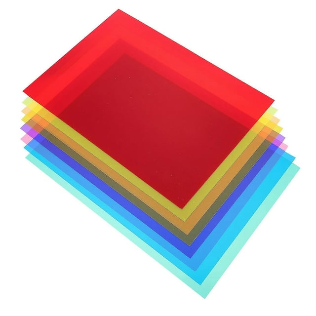 PVC Thin Films Durable Reading Coverings with 8Pcs for Practical Use