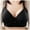Black, variant on Wirefree Bras for Women ,Plus Size Adjustable Shoulder Straps Lace Bra Wirefreee Extra-Elastic Bra Active Yoga Sports Bras 36B/C/D-46B/C/D, Summer
