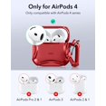 thumbnail image 2 of Funda para AirPods 4 ESR HaloLock Cyber Series con protección contra caídas, 2 of 9