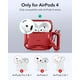 thumbnail image 2 of Funda para AirPods 4 ESR HaloLock Cyber Series con protección contra caídas, 2 of 9